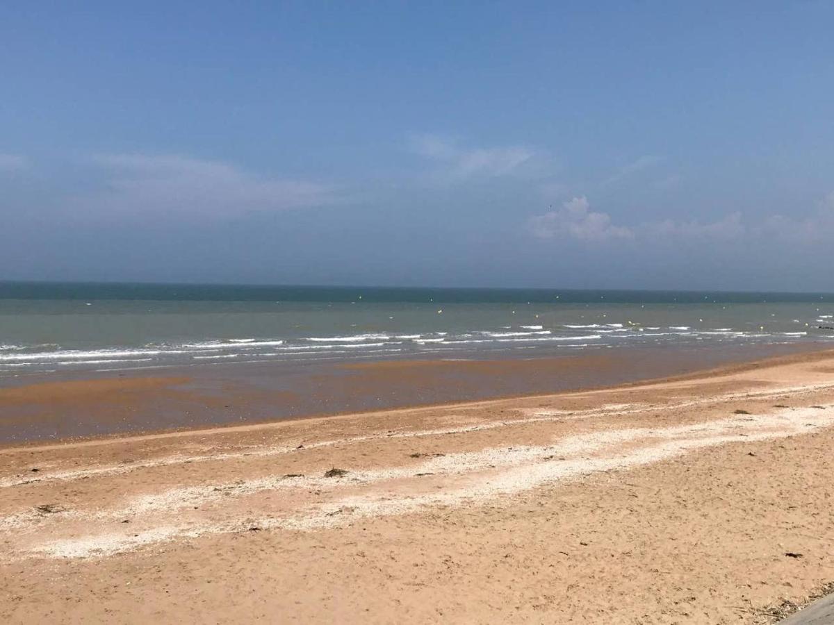 Beau Front De Mer Cosy Acces Direct Plage St Aubin Sur Mer Bernières-sur-Mer Екстериор снимка